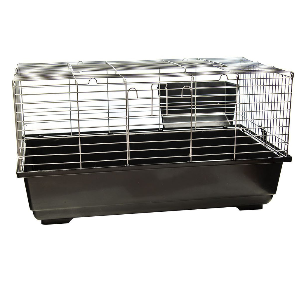 SINGLE LEVEL INDOOR RABBIT CAGE SMALL ANIMAL PET HOME RAT GUINEA PIG HUTCH HOUSE