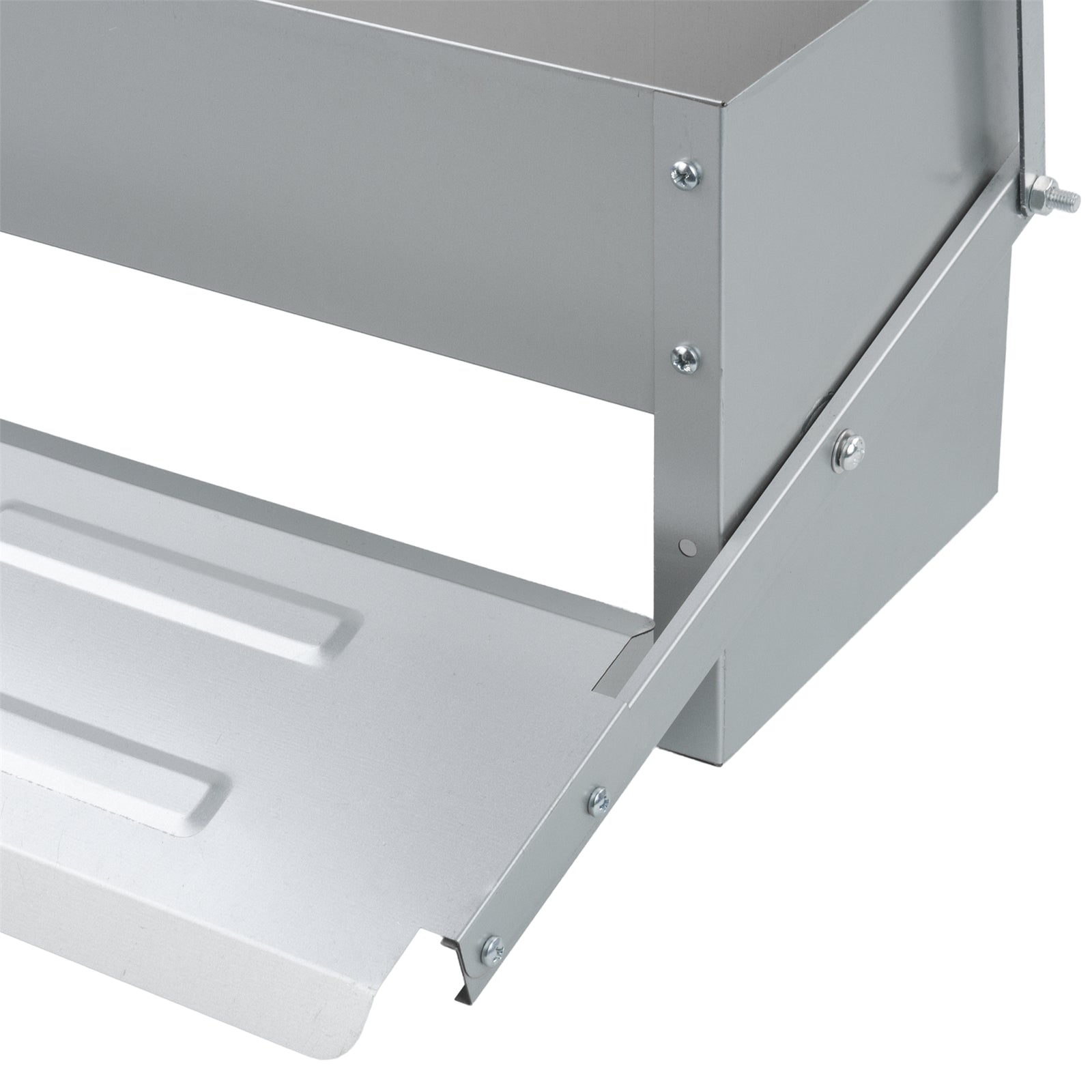 5KG AUTOMATIC OUTDOOR CHICKEN COOP FEEDER DUCK GOOSE PHEASANT TREADLE TROUGH