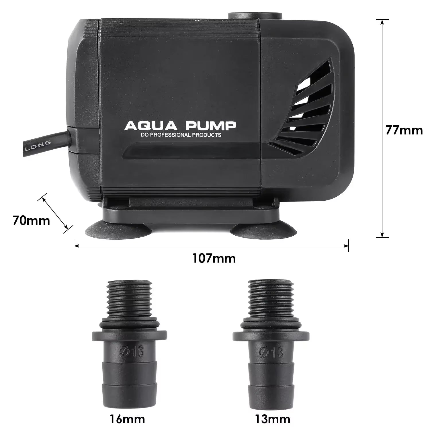 Submersible Water Pump for Pool Pond Aquarium Fish Tank Water Feature Fountain