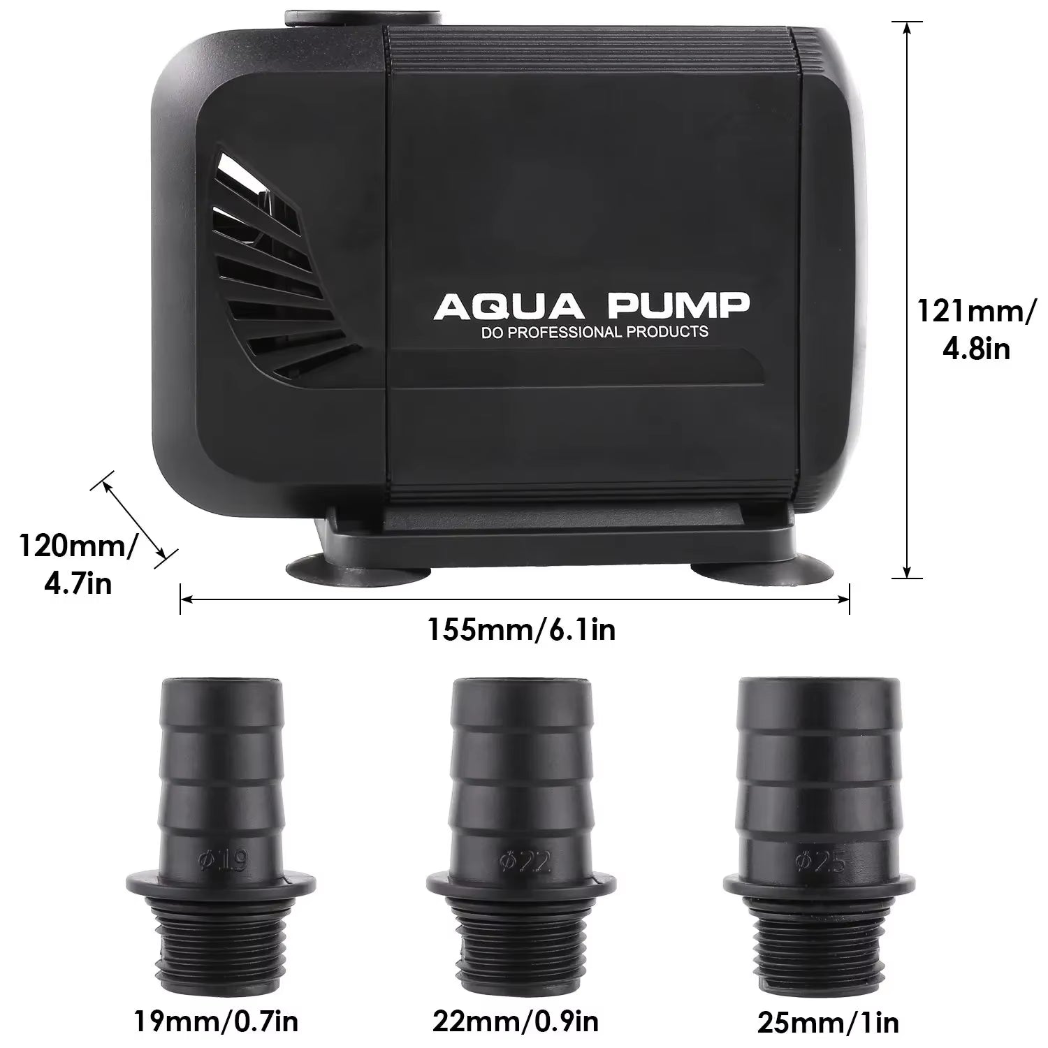 Submersible Water Pump for Pool Pond Aquarium Fish Tank Water Feature Fountain